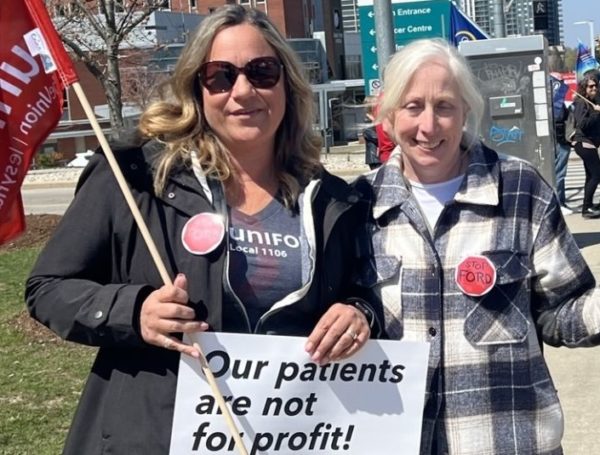 Unifor demands fair wage for Grand River Hospital frontline health care heroes